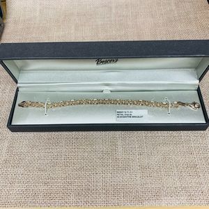 Boscovs Sterling Silver Byzantine Bracelet